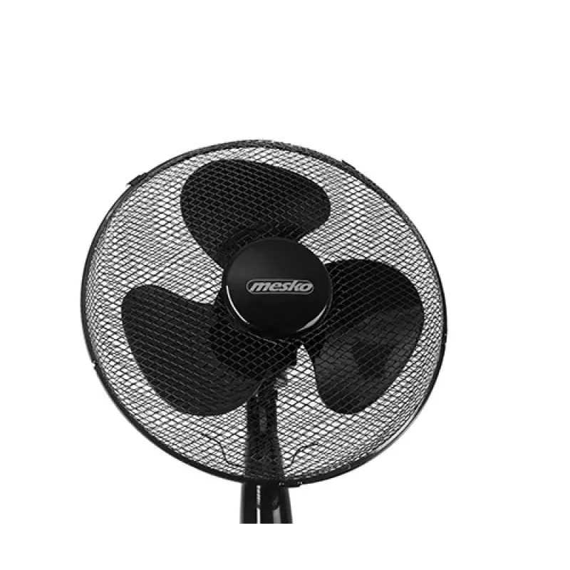 Mesko | Ventilador | MS 7311 | Ventilador de pie | Negro | Diámetro 40 cm | Número de velocidades 3 | Oscilación | 45 W