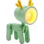 Lámpara de mesa LED RealPower 486259 verde 1 bombilla alimentada por batería