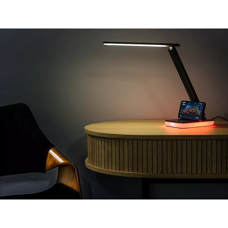 Tracer 47710 Prisma lámpara de escritorio LED negra