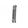 Regleta con protección contra sobretensiones Philips 4 tomas 2 m cable 3×US