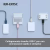 Sony IER-EX15C Auricular Cableado In-Ear Llamadas/Música USB Type-C Negro