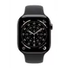 Smartwatch Apple Watch Series 11 GPS + Cellular 46mm caja de titanio Slate correa deportiva negra M/L