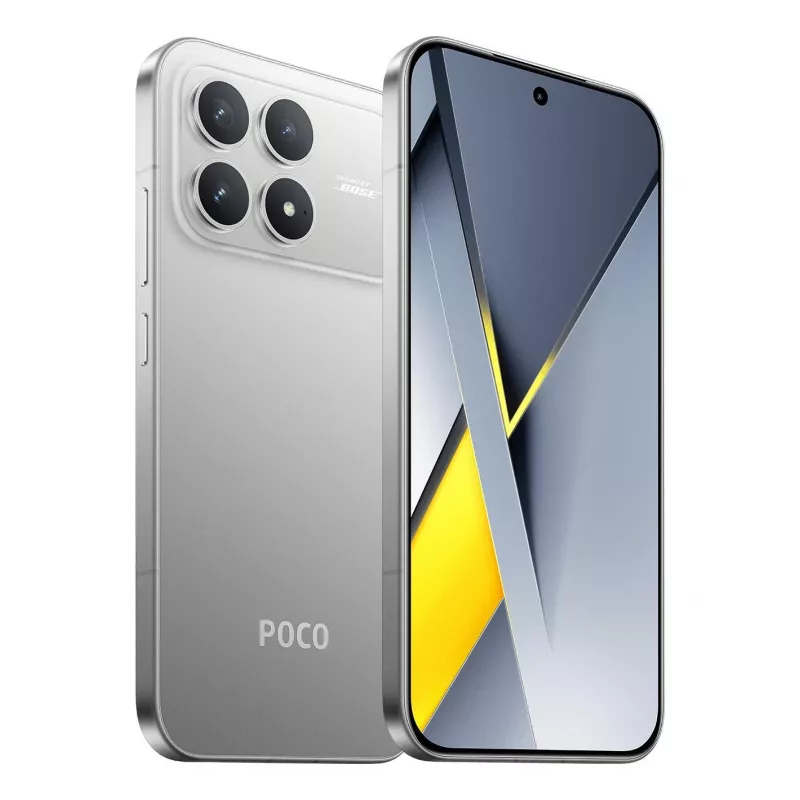 Smartphone POCO F8 Pro 12GB RAM 256GB almacenamiento Plata (modelo MZB0M60EU)