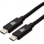 Cable ROLINE USB4 Gen2x2 20Gbit/s C-C ST/ST 240W 3m - Cable - Digital/Datos (11.02.9088)