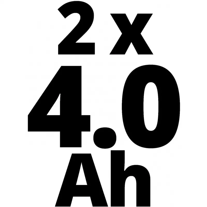 Batería 18 V 2 x 4,0 Ah EINHELL