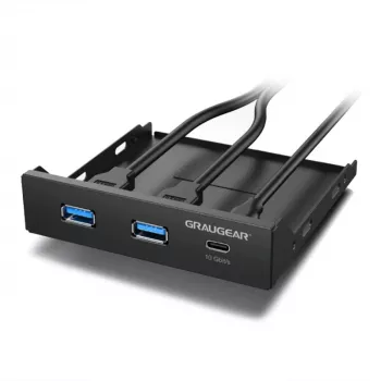 Tarjeta/adaptador de interfaz interna GRAUGEAR G-MP01 Negro 102x102x25mm
