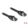 DeLOCK Cable de red RJ45 Cat.8.1 S/FTP 2m 40Gbps Negro