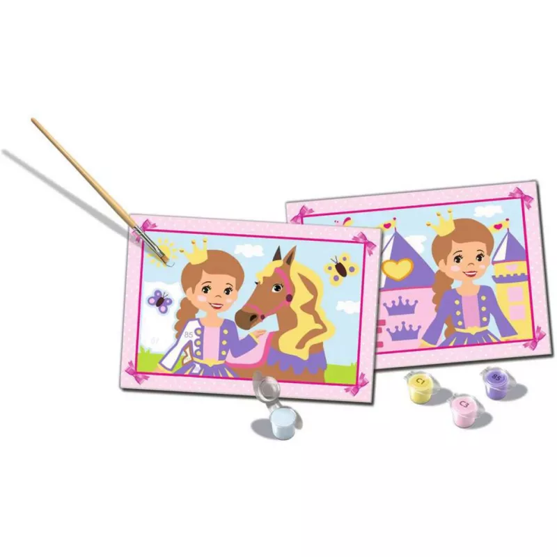 CreArt Junior - pequeña princesa, pintura