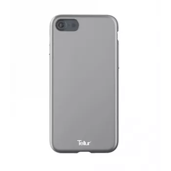 Funda de protección para smartphone Tellur Premium Soft Solid Fusion para iPhone 7, plateada