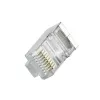 Conector CAT.6 RJ45 100 uds., naranja