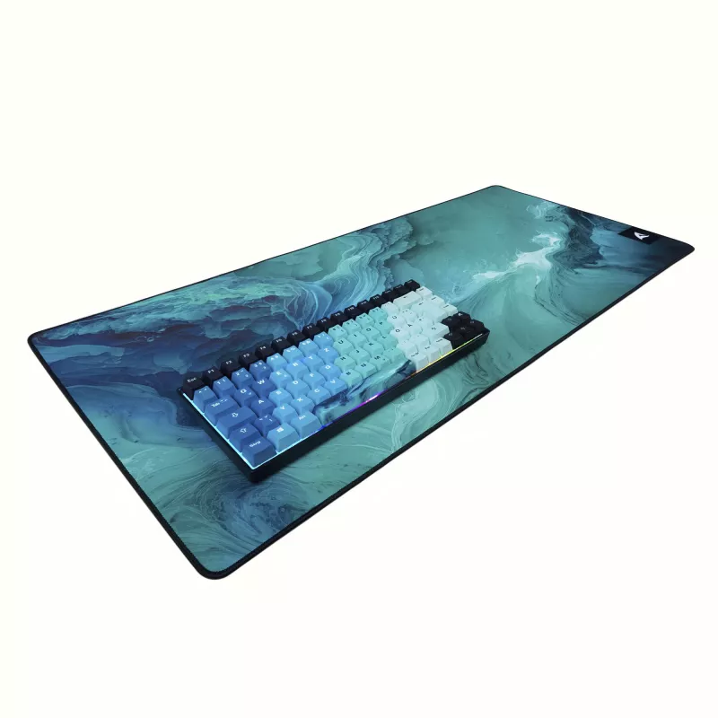Teclado gaming mecánico Sharkoon SKILLER SGK50 S3 Ultimate Rev2 menta azul distribución QWERTZ