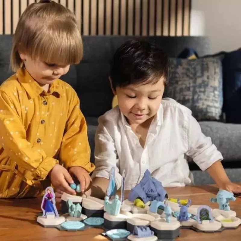 Pista de canicas Ravensburger GraviTrax Junior Starter-Set Frozen — Ravensburger 73385