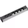 Regleta de enchufes 2 tomas AC Bachmann 912.005 Negro Plata