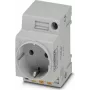 Regleta de enchufes para carril DIN Phoenix Contact EO-CF/PT contenido: 1 ud. (804038)