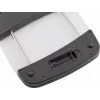 Báscula de cocina LAMART LT7071 gris con pantalla LCD, teclas táctiles, unidades g/kg/ml/lb:oz, 2×AAA