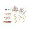 Palos de manualidades RealPower 495549 — palos de madera multicolor, longitud 200 mm, pack de 200