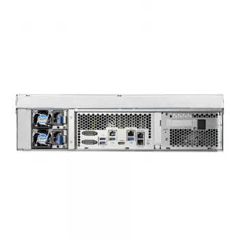 NAS Asustor Lockerstor 16R Pro AS7216RDX, Rack 3U, 16x (3,5 SATA HDD/ 2,5 SSD), AMD Ryzen 7 Pro 7745 8C 3,8 GHz (hasta 5,3 GHz), 16 GB ECC DDR5 4800 (máx. 192 GB), 1x ranura M.2 NVMe (PC