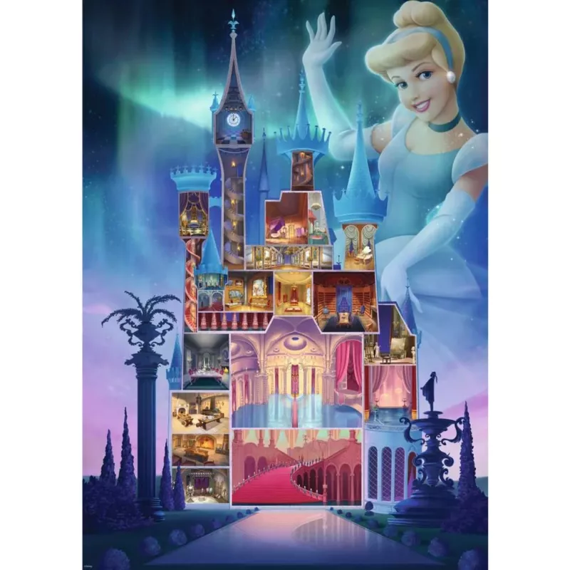 Puzle Disney Castle Collection: Cinderella (1000 piezas)