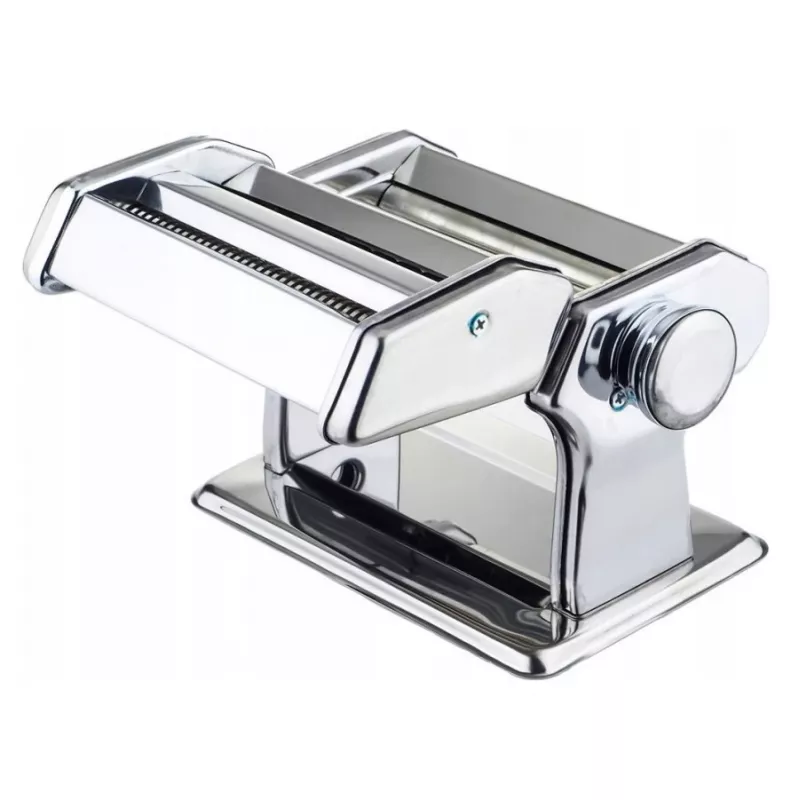 Máquina de pasta manual Maestro MR1679R — acero inoxidable, accesorio para ravioli, cortador de 6 mm