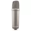 Rode NT1 5th Generation Micrófono de condensador de estudio con XLR y USB, plata (NT1GEN5)