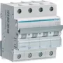 Hager interruptor automático magnetotérmico 4 polos C-25A, 6kA MCN425 (MCN425)