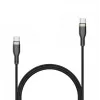 FIXED FIXDB-CC2-BK cable USB-C/USB-C trenzado, 2 m, 100 W