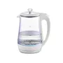 Hervidor de agua Maestro MR 052 WH — 1,7 L, 2200 W, blanco translúcido, carcasa de cristal