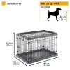 FERPLAST Superior 90 - transportín para perros - 92 x 58,5 x 62,5 cm