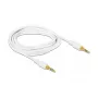 Cable de audio DeLOCK 85550 2 m 3,5 mm blanco
