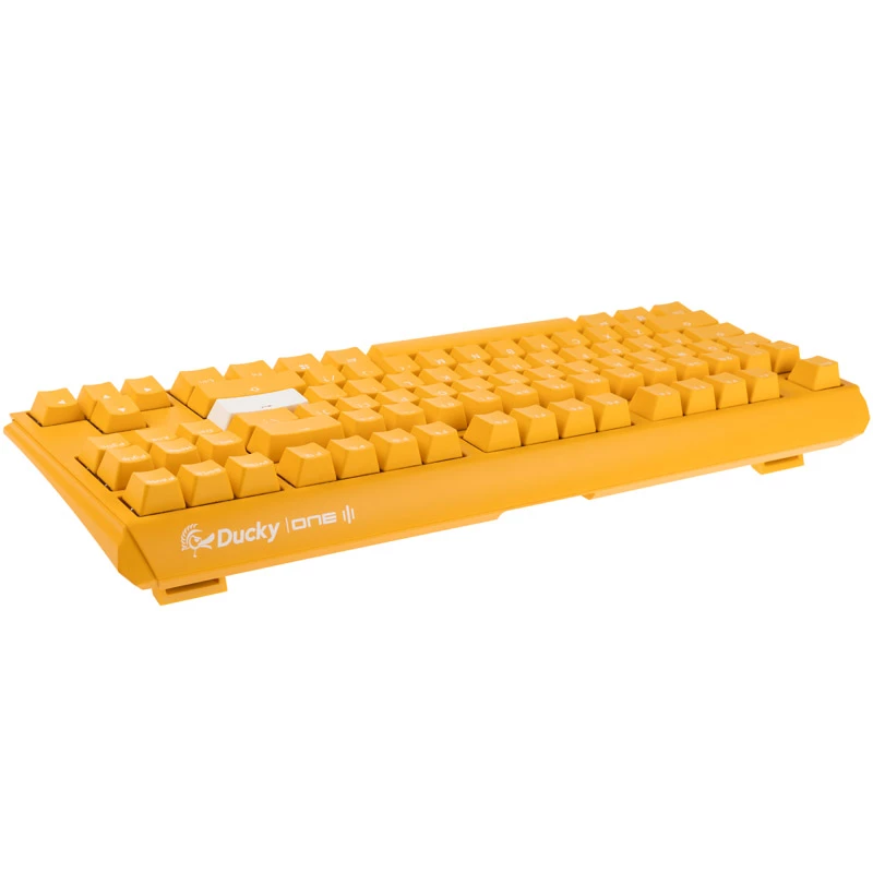 Ducky One 3 TKL Teclado Gaming USB QWERTY Inglés Amarillo