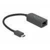 Adaptador USB Type-C macho a LAN 2,5 Gigabit compacto DeLOCK 66645
