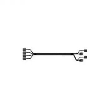 Intel - Cable SATA/SAS - 4i MiniLink SAS (SFF-8611) macho recto a 4i MiniLink SAS (SFF-8611) macho acodado - 75,5 cm
