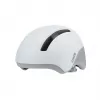 Casco de bicicleta HJC CALIDO blanco/plata, talla M (55–59 cm), In-Mold, 4 aberturas de ventilación, sistema SELFIT, 280 g