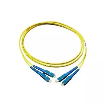 Cable de parcheo de fibra óptica dúplex monomodo SC/SC, 9/125, longitud: 3 m, Good Connections® (LW-903SC)