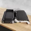 Parrilla eléctrica de contacto Tefal OptiGrill+ XL acero inoxidable — gran capacidad, programas automáticos de cocción