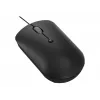 Ratón óptico con cable Lenovo GY51D20875 USB Type-C, ambidiestro, 2400 DPI, 4 botones, negro