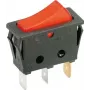 Bachmann 924.112 - interruptor basculante - 1P - negro - rojo - 250 V