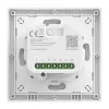 Interruptor inteligente de pared de dos canales Sonoff MINI-2GS-E — relé empotrable compacto para dos circuitos, compatible con Matter