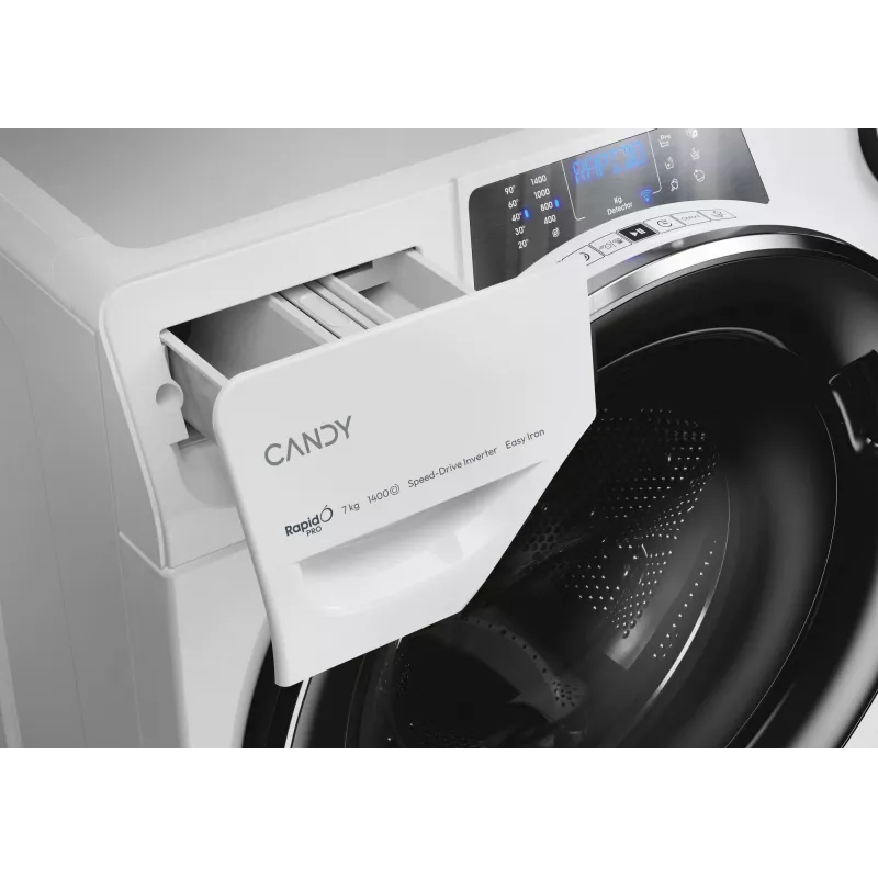 Lavadora CANDY RP4 476BWMBC/1-S, 7 kg, 1400 rpm, profundidad 45 cm
