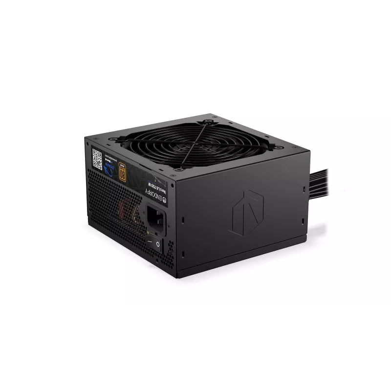 Fuente de alimentación ENDORFY Vero L6 750 W, 24 pines ATX, 80 PLUS Bronze, ventilador de 120 mm, Negro