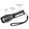 Linterna LED everActive FL600, 600 lm, CREE XM-L2, 18650 / 3x AAA