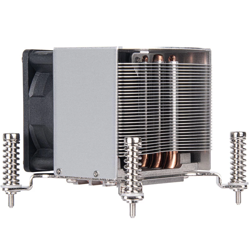 Sistema de refrigeración para PC Silverstone SST-AR09-1700 refrigerador de aire para procesador 6 cm negro, gris 1 ud.