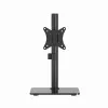 Soporte de sobremesa para monitor GEMBIRD MS-D1ST-03 totalmente articulado para pantallas de 17–32 pulgadas, acero, negro, VESA 75x75–100x100, 9 kg