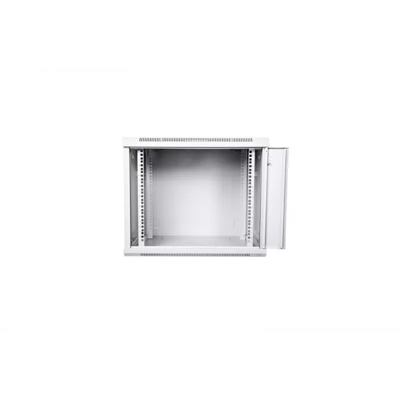 Armario rack de pared Allied Telesis DN-W19 12U gris claro, altura de montaje 12U, diseño de montaje en pared