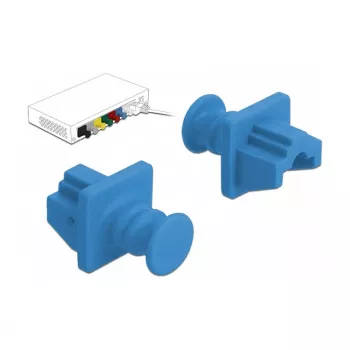Tapa antipolvo DeLOCK 86509 RJ-45 10 uds.