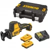 DeWALT DCS312D2-QW Sierra de sable 2800 spm negra, amarilla