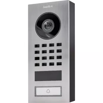 Videoportero IP DoorBird D1101V acero inoxidable V4A — portero automático IP, para entradas de viviendas unifamiliares