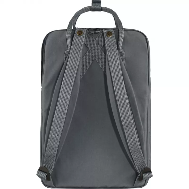 Mochila informal Fjällräven Kanken Laptop 15 pulgadas Gris — 280×160×400 mm, poliamida/PP/vinilo