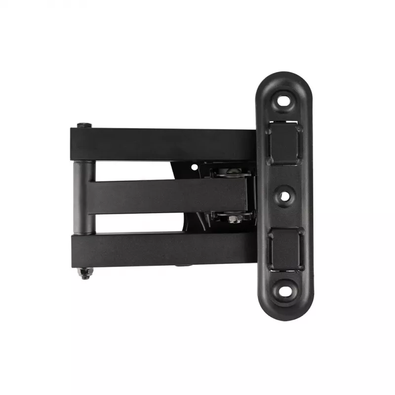 Soporte de pared para TV/monitor Maclean MC-417 totalmente articulado 13-32 30kg máx. VESA 100x100 negro con pintura en polvo soporte universal distancia a la pared ajustable giratorio inclinable