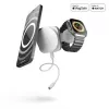 Cargador de viaje ZENS 2-IN-1 MAGSAFE + WATCH WEISS
